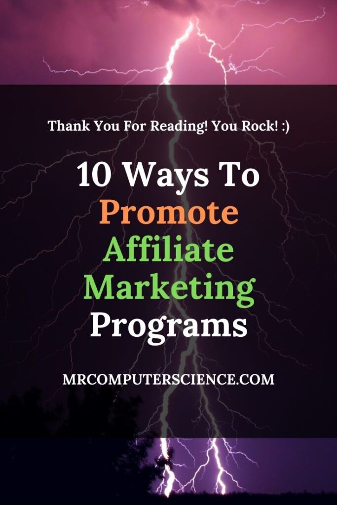 10 Cool Ways To Promote Affiliate Marketing Programs On The Cheap